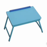 Escritorio de ordenador portátil con cama de metal plegable de ángulo ajustable nuevo escritorio de ordenador portátil con características convenientes