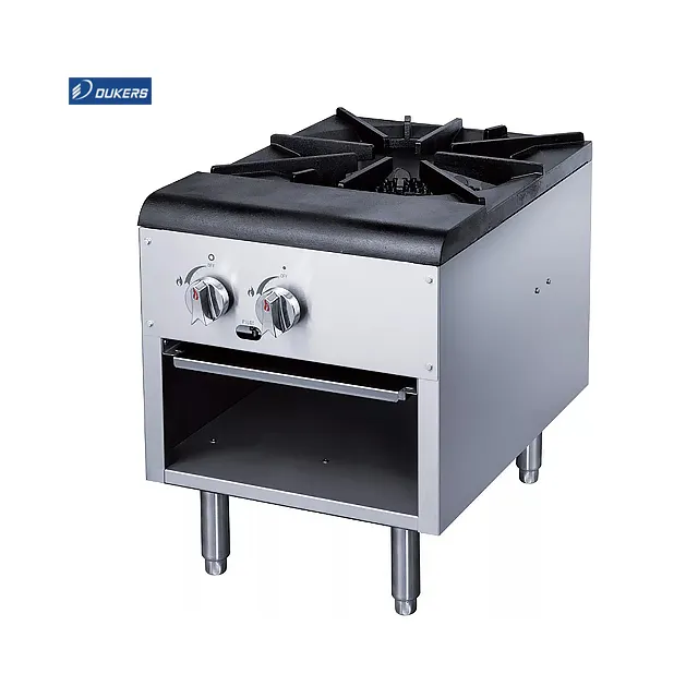DUKERS – équipement de cuisine domestique, 1 brûleur, chaudière à soupe personnalisable, plaque chauffante