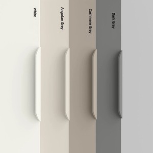 Moderne Minimalistische Aluminiumlegierung Schrankgriffe für Kleiderschrank, Küchenschrank, Schublade & Kommode - Product Image 5