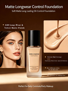 <span class=keywords><strong>Maquillaje</strong></span> al por Mayor, Marca Privada OEM, Base de <span class=keywords><strong>Maquillaje</strong></span> Vegana Personalizada, MOQ Bajo, Alta Calidad - Product Image 4