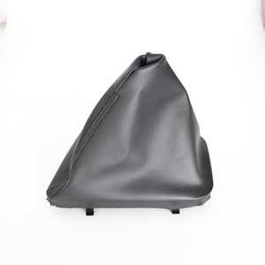 Bmw E46 Manual Gear Shift Boot Black Leather Texture Knob Cover For <b>Car</b> <b>Interior</b> - Product Image 1
