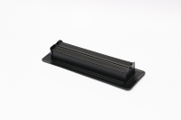 Vente en gros usine : Grilles d'aération noires 2*10 pour climatisation, ouvertures de ventilation au sol pour intérieur