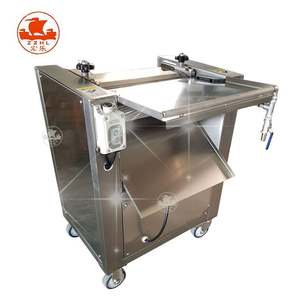 Machine à éplucher la peau de poisson électrique automatique à haut rendement Machine à éplucher la peau de poisson pour l'usine alimentaire - Product Image 2