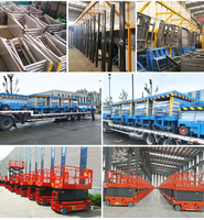 10m 12m 14m 18m 300kg 1T 2T travail aérien élévateur électrique ciseaux mobiles électriques tables élévatrices hydrauliques plate-forme mobile Manlift
