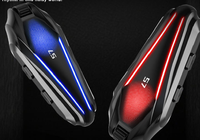 Helm Sepeda Motor untuk Headset A3 Interkom Nirkabel Helm Full/Half Daya Tahan Baterai Lama Bass Berat Headset Sport Pintar
