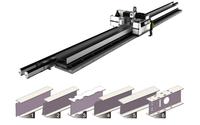 2025 Structure en acier robuste bâtiment Maquina Corte 800mm 1250mm 4000W 8000W Fiber Laser H BEAM Machine de découpe