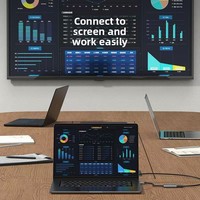Convertisseur Type-C vers HDTV 4K 30Hz 60Hz, câble pour téléphone portable, tablette, ordinateur portable vers téléviseur, moniteur, projecteur, grand écran, adaptateur USB C HD