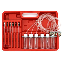 Testeur de dispositif de retour de carburant automobile outil de mesure pour injecteur de carburant connecteur de Test Diesel à rampe commune outils de véhicule carburant