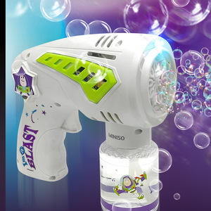 ฤดูร้อนกลางแจ้งพลาสติกการ์ตูน <span class=keywords><strong>Buzz</strong></span> ปีแสงไฟฟ้าสบู่ฟองน้ําเครื่องของเล่นสําหรับเด็ก - Product Image 3
