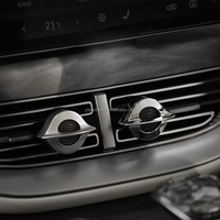 Diffuseur de parfum de luxe en alliage métallique personnalisé pour voiture, à clipser sur grille d'aération - Fournisseur en gros