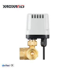 Yaygın Olarak Kullanılan Üstün Kaliteli Üç Yollu T Şekilli IP65 Su Geçirmez Pirinç Akışlı Su Motorlu 3 Telli 2 Kontrollü Elektrikli Küresel Vana - Product Image 1