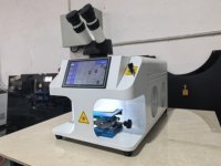 Machine de soudage laser miniature 200W pour bijoux en or et en argent, soudeuse visuelle CCD pour ornements en platine
