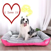 Qbellpet animal de compagnie grand chien lit chaud chien maison doux nid chien paniers étanche chenil pour chat chiot grande taille