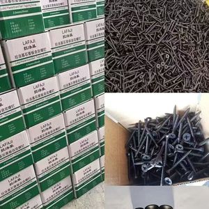 Cien tornillos para paneles de yeso de alta resistencia One Hundred Venerables, de 3.5x16 a 3.5x100mm, cabeza hueca, grado A, para decoración y fijación de madera - Product Image 2