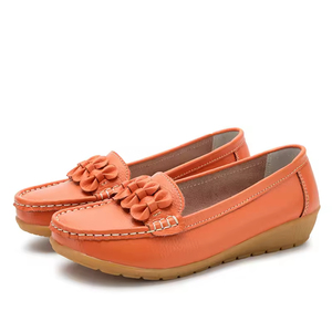 Zapatos de Mujer de Piel Plana, Nuevos, Talla Grande, Último Diseño, Transpirables, de Alta Calidad, 11 Colores - Product Image 4