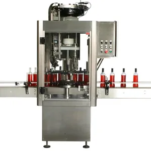 Mesin Penyegel Penutup Otomatis Tutup Sekrup Aluminium ROPP Kualitas Tinggi Terlaris untuk Botol Kaca