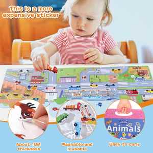 Busy <b>Book</b> for Toddlers <b>Educational</b> Multi-Colour Sticker Activity Travel Toy and Birthday Gift for Boys and Girls - Product Image 4