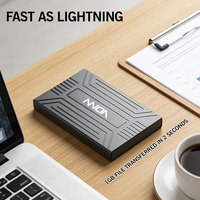 VONN Box Esterno Scorrevole ad Alta Velocità per HDD da 2.5" USB 3.0 5Gbps JMS578, Case Portatile per SSD/HDD per Laptop