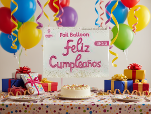 Globo de Aluminio Feliz Cumpleaños, 3 Piezas, Decoración para Fiesta Infantil con Forma de Letras - Product Image 2