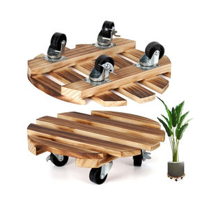 <strong>Plant</strong> Caddies With <strong>Wheels</strong> Durable Sturdy,<strong>Plant</strong> Caddy With Smooth Sliding <strong>Wheels</strong> Heavy Duty Rolling <strong>Plant</strong> <strong>Stand</strong> - Product Image 1