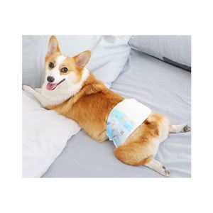 Fabricant de couches jetables écologiques pour <span class=keywords><strong>chiens</strong></span>, super absorbantes <span class=keywords><strong>et</strong></span> étanches en fibre de coton pour <span class=keywords><strong>chats</strong></span> <span class=keywords><strong>et</strong></span> animaux. - Product Image 4
