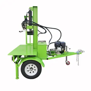 22T Road Type Log Splitter Wood Cutter Machine High Splitting Efficiency Forestry Machinery Firewood Processor with CE approval