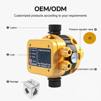 Interruptor de Presión EPC-8 110-220V, Controlador de Presión Automático con Regulación Inteligente de Voltaje, Estándar UK/US/EU