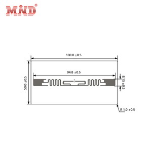 Chất lượng cao Quản Lý Hàng Tồn Kho nguồn theo dõi thụ động thông minh RFID UHF 9640 H9 nhãn - Product Image 2