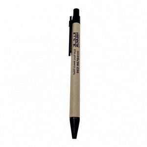Bolígrafo Promocional Ecológico de Papel Kraft Reciclado Multifuncional con Logotipo Deportivo, Ancho de Escritura de 0.5 mm - Product Image 1