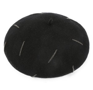 A120501 Chapeau haut de forme 100% laine, brodé, tendance, unisexe, décontracté, pour fêtes et activités de plein air, toutes saisons, en feutre - Product Image 4