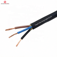 Kabel Fleksibel Berlapis Karet YCW Tahan Lama Tahan Cuaca Tahan Minyak untuk Lokasi Konstruksi