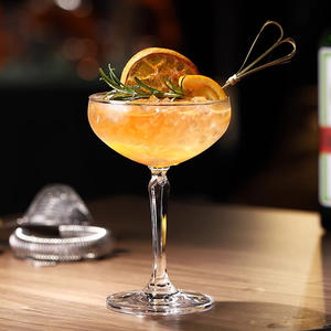 Verres à cocktail en forme d'œuf transparent avec tige de diamant unique <span class=keywords><strong>Gin</strong></span> Tonic <span class=keywords><strong>Martini</strong></span> Coupe Verre à champagne - Product Image 3