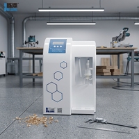 Machine à eau ultra pure de laboratoire avec système de filtration, débit de 10 L/h, garantie d'un an, pour environnements à faible bruit et vibrations