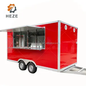 Steamed corn vending car/mobile food sale trailer fried pie machine/mobile food trailers for sale