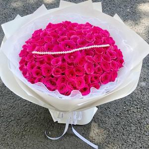 Bouquet di Fiori Artificiali Profumati <span class=keywords><strong>Floyd</strong></span> Rose - Regalo per Proposta di Matrimonio/Fidanzamento, Compleanno di Fidanzata e Migliore Amica - Product Image 5