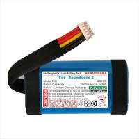 Baterai Li-Ion A3105 18650-2S 7.4V 2600mAh untuk Speaker Soundcore 2