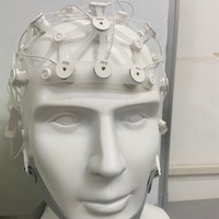 Penggunaan Klinis Eksperimen BCI Headset EEG Semi-kering Gelfree-Net Cap Headset Pengumpul EEG Semi-kering
