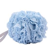 Éponge de bain douce exfoliante écologique fabriquée directement par le fabricant BSCI pour le nettoyage du corps