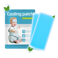 Etiqueta Privada OEM, Parche de Gel Refrigerante Físico de Larga Duración (8 Horas) para Niños y Bebés