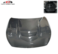 Nouvelle Couvercle de Moteur en Fibre de Carbone de Haute Qualité pour Infiniti Q50 Style V, Installation par Vis avec Boulons