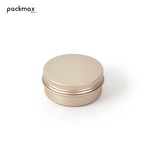 20ml 39*20mm Aluminum Tin for Lip Balm Cosmetic Solid Perfume - 20g Empty Jar for Aroma Balm <b>Packaging</b> Wholesale - Product Image 2