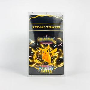 Étui en acrylique pour l'affichage de l'ensemble de boosters Pokémon, affichage en anglais, étui en acrylique pour l'affichage de l'ensemble de boosters Pokémon - Product Image 4