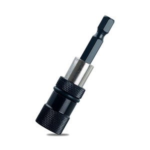 Adaptateur de tige de perceuse hexagonale à embout noir à dégagement rapide et auto-verrouillant, connecteur de tournevis allongé, lot de 3 pièces - Product Image 2