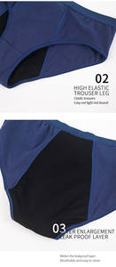 Venta al por mayor bragas lavables período menstrual bragas funcionales a prueba de fugas ropa interior menstrual de las mujeres 4 capas <span class=keywords><strong>Culotte</strong></span> Menstruelle - Product Image 6