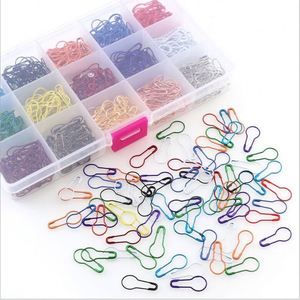 Épingles de sûreté en fer plaqué, forme poire et gourde, 22 mm, avec options de couleurs complètes, durables pour étiquettes en papier - Product Image 2