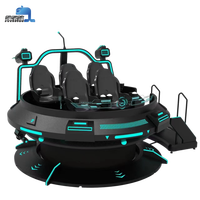 Simulateur UFO 9D VR, machine de jeu d'arcade, simulateur de réalité virtuelle à 5 sièges, parc VR, chaise de réalité virtuelle