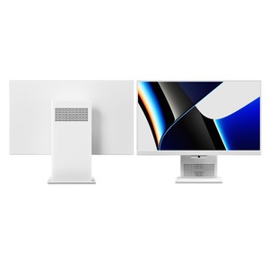 Monitor de escritorio OEM de 24 y 27 pulgadas con tarjeta gráfica integrada, pantalla táctil para oficina, computadora todo en uno - Product Image 2