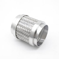 Tuyau ondulé en acier inoxydable 304, type rainure, raccord rapide, joint de tuyau d'incendie, type de serrage en métal tressé