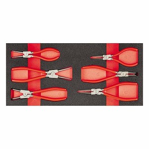 Juego de Esponjas de Maquillaje de 5 Piezas Color Rojo para Aplicación y Difuminación Facial - Product Image 1