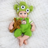 Muñeca Bebé Reborn de Silicona de Cuerpo Completo de 13 Pulgadas, Muñeca de Moda para Niños, Juguete Realista para Hacer Manualidades, Muñecas Reborn, Muñeca para Niñas
